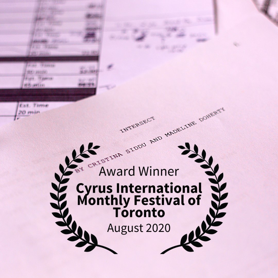 intersectfilm's tweet photo. #INTERSECTfilm won for Best Horror at the @cyrus_film !! Thank you SO much for this award!
#ThursdayMotivation #ThursdayThoughts #thursdayvibes #womeninfilm #horror #thrillers #FilmFestivals #womendirectors #womenfilmmakers #Chicago #Toronto #filmfreeway #Awards #finalist #script https://t.co/WJWJd8AbHJ