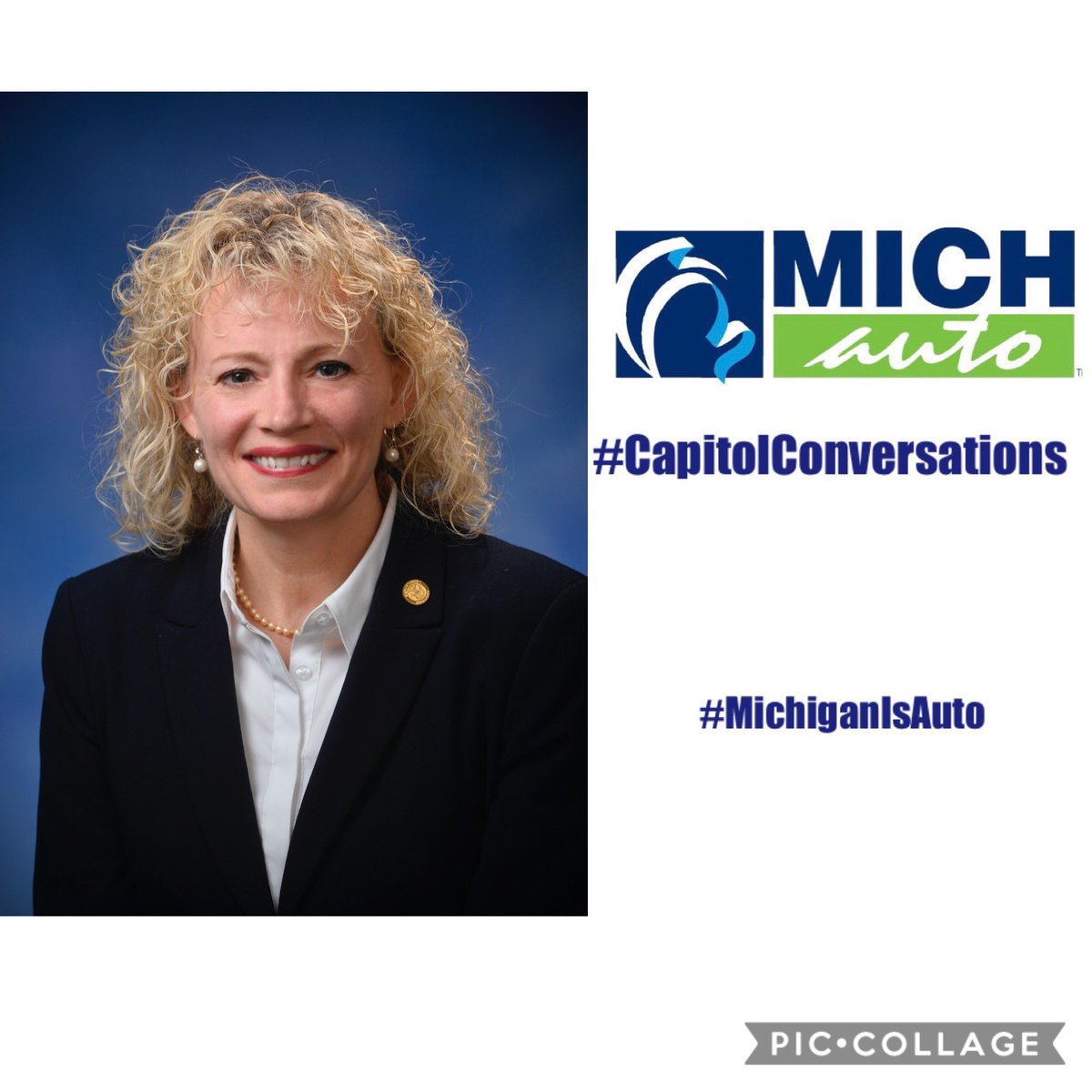 glennrstevens's tweet photo. Great convo with @BethGriffin66th today w/ @FiatChrysler_NA @Nexteer @Dykema &amp; @Toyota for the @MICHauto #CapitolConversations. Thank you Rep Griffin for your service and support. #MichiganIsAuto https://t.co/1sGta71nUH