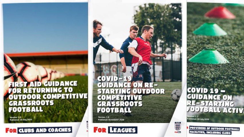 Coronavirus | Following the recent announcement by the Government  on changes to restrictions, we can confirm that organised football retains an exemption. However it is absolutely vital that everyone continues to strictly follow all relevant guidance ➡️ bit.ly/HFAC19Return