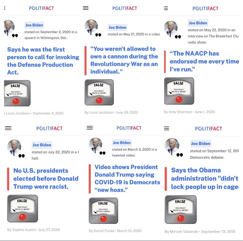 Sob916's tweet photo. Why does Biden consistently lie?
#BidenHarrisLandslide2020 #BidenHarris2020Landslide #4YearsWithLie https://t.co/VJ3iALCta3