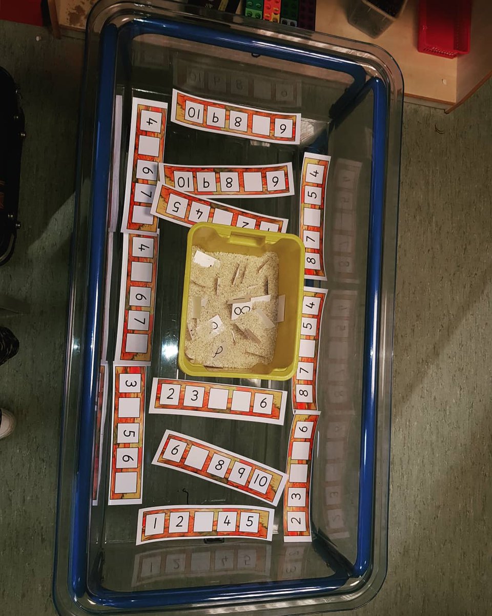 MissCunninghamJ's tweet photo. Find the number pebble in the sand and complete the sequence 🦸‍♀️ #continuousprovision #mathsprovision #edutwitter https://t.co/n5oJBZCK9q