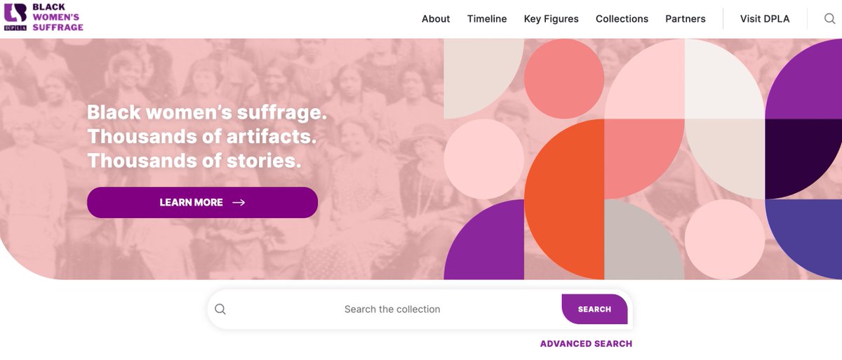 LibraryJournal's tweet image. DPLA Announces Launch of Black Women’s #Suffrage Digital Collection ow.ly/m7QL50BnjT3  @dpla #libaries #digitalcollections