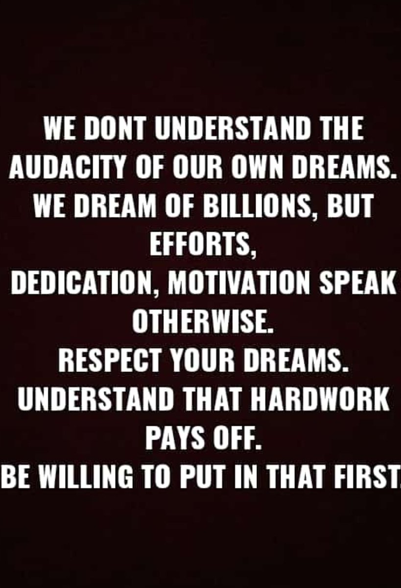 SubhamT72341982's tweet photo. Respect your dreams.
They define you. https://t.co/dy5a4rm9AN
