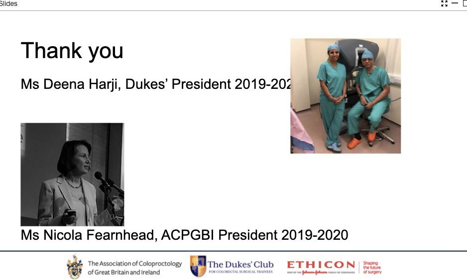 ShabanFadlo's tweet photo. An end of an era! @DeenaHarji hands over the @Dukes_Club presidency to @PVaughanShaw! @panchali_sarmah to be his VP- good luck! It’s been a fantastic term and on behalf of all trainees - thank you! #DukesVirtualWeek https://t.co/sIkit6GQVI