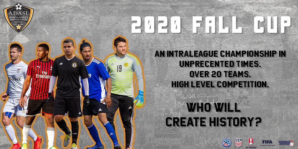 adasl_soccer's tweet photo. 2020: An unprecedented year calls for an unprecedented solution. The Fall Cup is our way of bringing together teams from both Divisions into a three month long competition including group play and an intraleague Final.
Who will #CreateHistory ? β«οΈπΆβ½οΈ https://t.co/CVIS5xZQNA