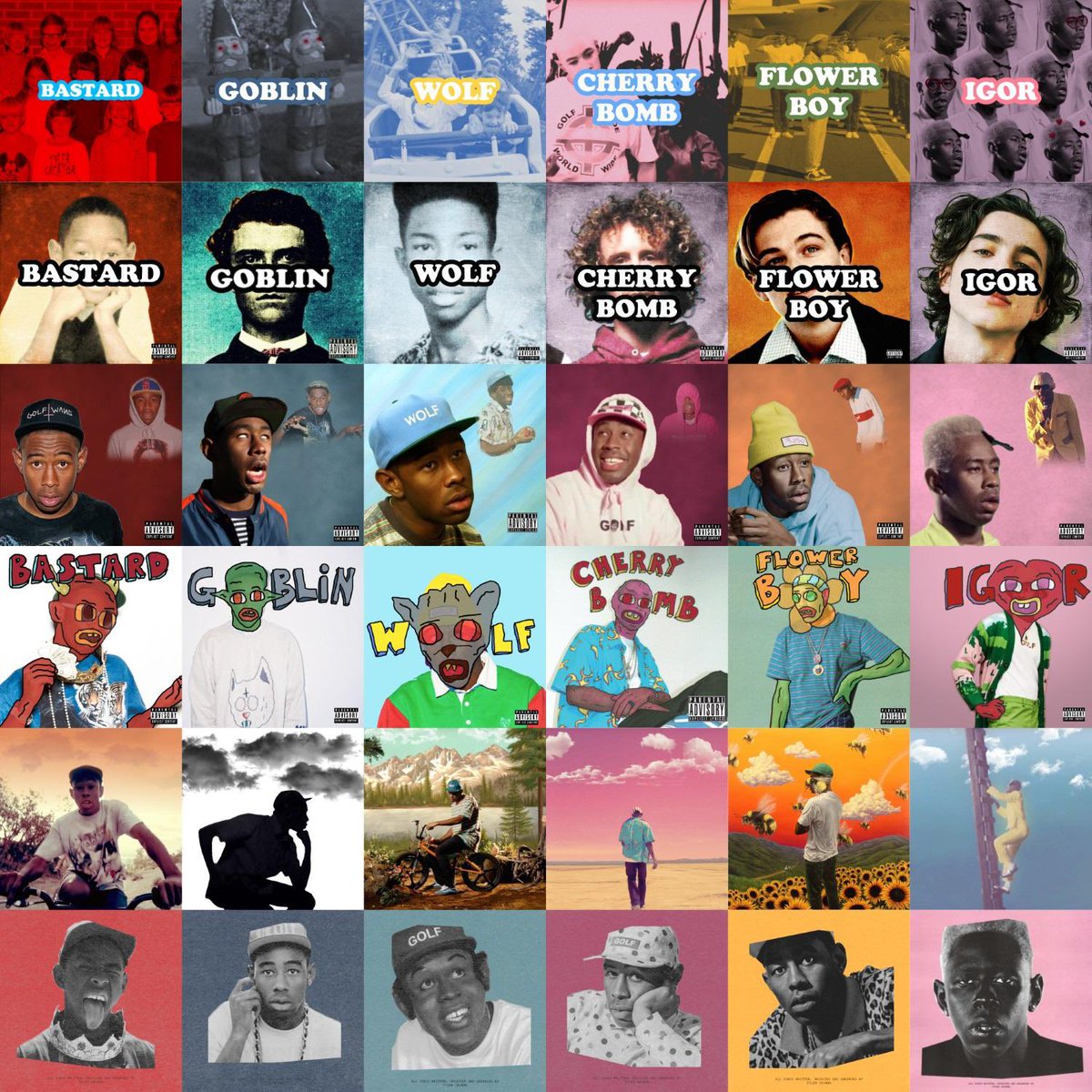 A Thread:RANKING TYLER, THE CREATOR’S DISCOGRAPHY