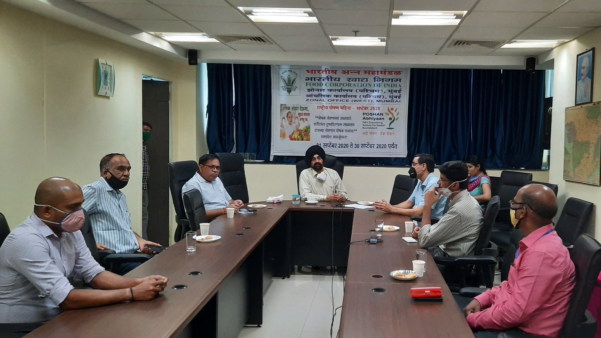 भारतीय खाद्य निगम, पश्चिम अंचल, मुंबई tweet media