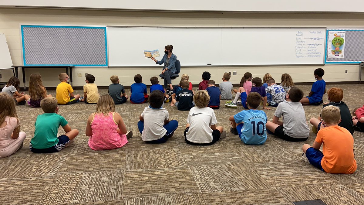 Thank you to Mrs. Geier for teaching us about habit 2 today. We loved Roxaboxen! <a href="/PrairieTrace1/">Prairie Trace</a> @JillSmith34 <a href="/mrchardreid/">Mr. Reid</a>