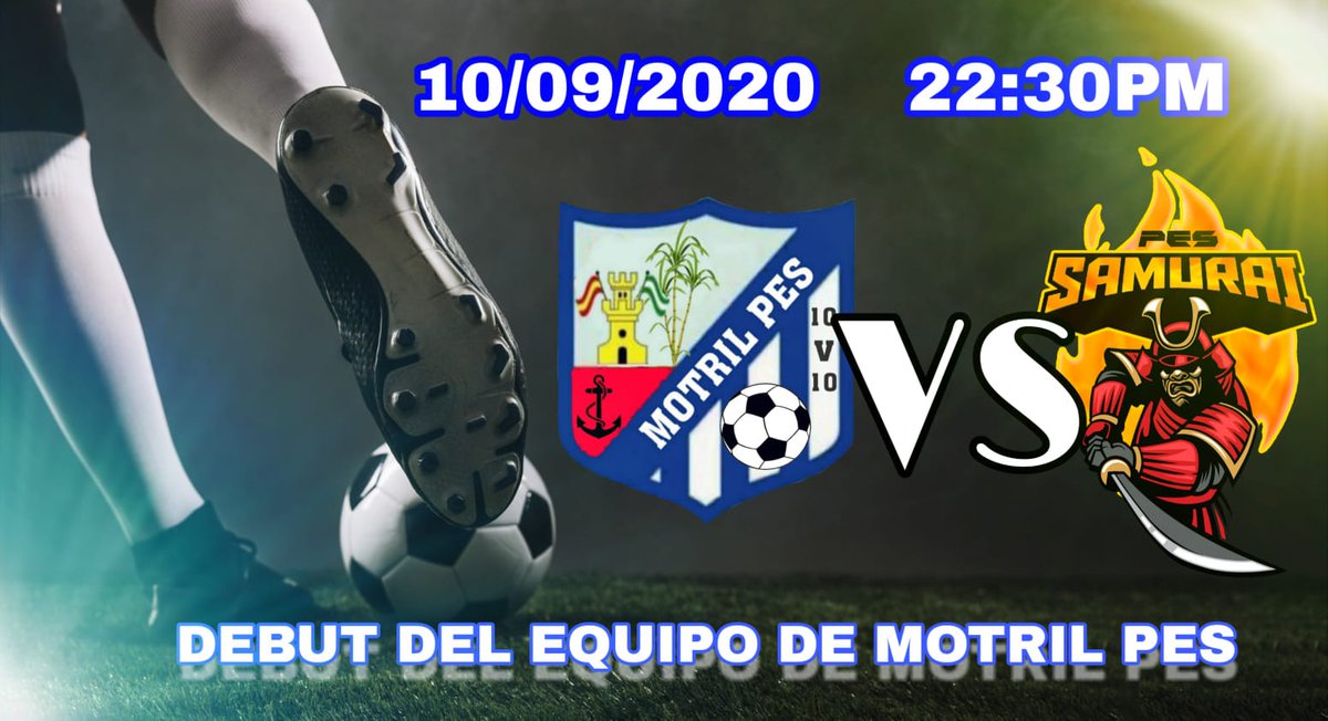 Y llego el día del debut de nuestro equipo, partido amistoso derbi entre dos equipos de la casa @entregados_pes que se ven las caras esta noche en un gran derbi, afrontamos el reto de hacerlo lo mejor posible en nuestra primera toma de contacto.. VAMOS MOTRIL 💪💪