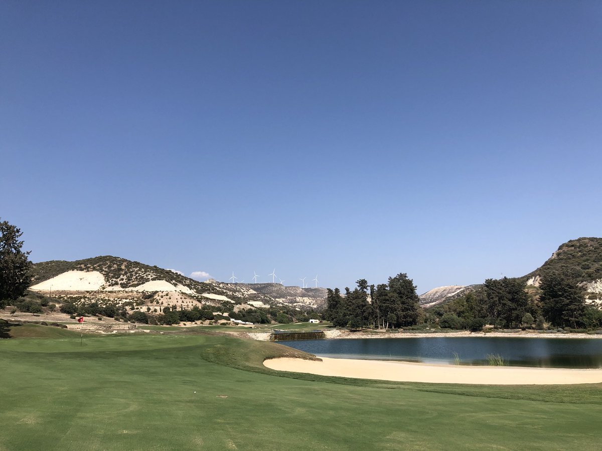 dwriggler's tweet photo. Golf ⁦@SecretValleyGlf⁩ today. What a super track that is but boy, playing in that heat is certifiably known as Self-Selection 🔥🤦🏻‍♂️
⁦@Aphrodite_Golf⁩ tomorrow 
#golf #golfing #Cyprus https://t.co/zyAIjv5ysN