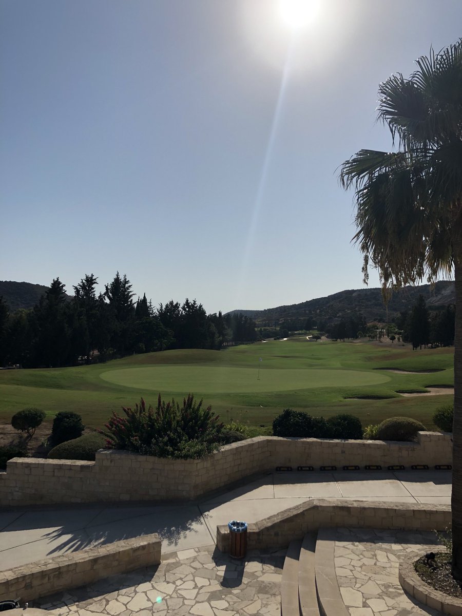 Golf ⁦<a href="/SecretValleyGlf/">Secret Valley Golf</a>⁩ today. What a super track that is but boy, playing in that heat is certifiably known as Self-Selection 🔥🤦🏻‍♂️
⁦<a href="/Aphrodite_Golf/">Aphrodite Hills Golf</a>⁩ tomorrow 
#golf #golfing #Cyprus