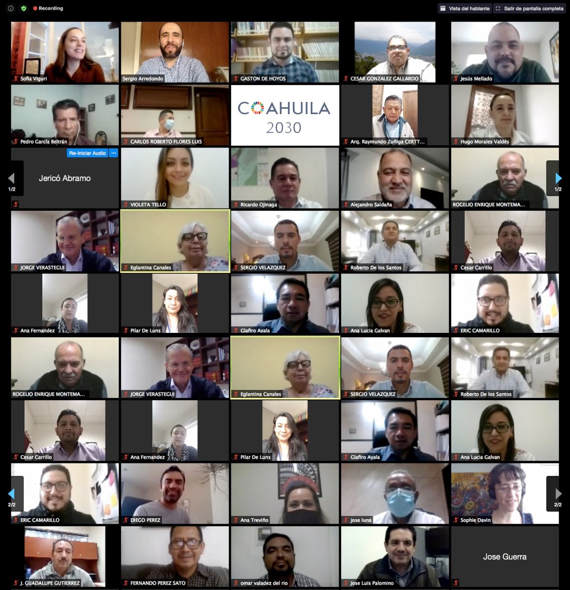 Organizamos el taller estatal de planeación participativa para #Coahuila2030 con la participación de tomadores de decisiones de la entidad y el compromiso de trabajar en cuatro iniciativas prioritarias para impulsar la #ViviendaAdecuada y el urbanismo sostenible.