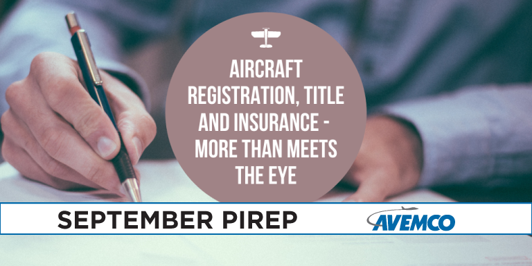 Avemco's tweet photo. Did you know that failing to register/reregister your #plane, per the FAA requirements, can hinder a settlement of a #claim? Read our latest PIREP to make sure you've got everything in order➡️https://t.co/z9ZykmhR0P 🛩️#avemco #aircraftinsurance #aviation #pilots #avgeek #aviators https://t.co/1FOgehEO6U