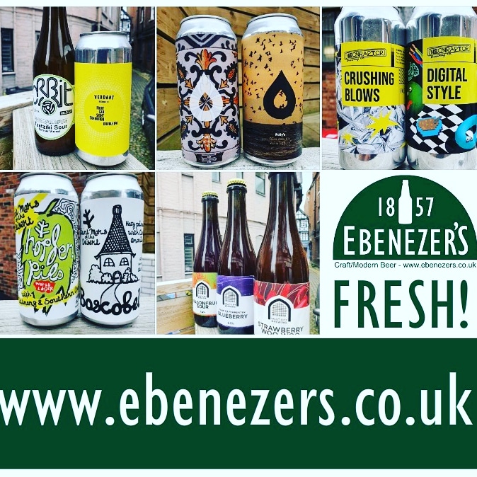 A fresh drop at the shop ebenezers.co.uk
VAULT CITY - VERDANT - NEON RAPTOR - SAINT MARS OF THE DESERT - POLLY'S - ORBIT & More

#vaultcitybrewingco #verdantbrewingco #neonraptorbrewingco #beersofsmod #beersofsmotd #pollysbrewco #orbitbeers #ebenezers1857