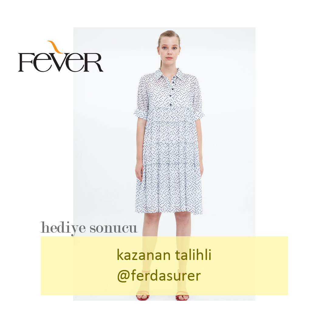 Kazanan talilimiz. Tebrik ediyoruz. @FERDASURER