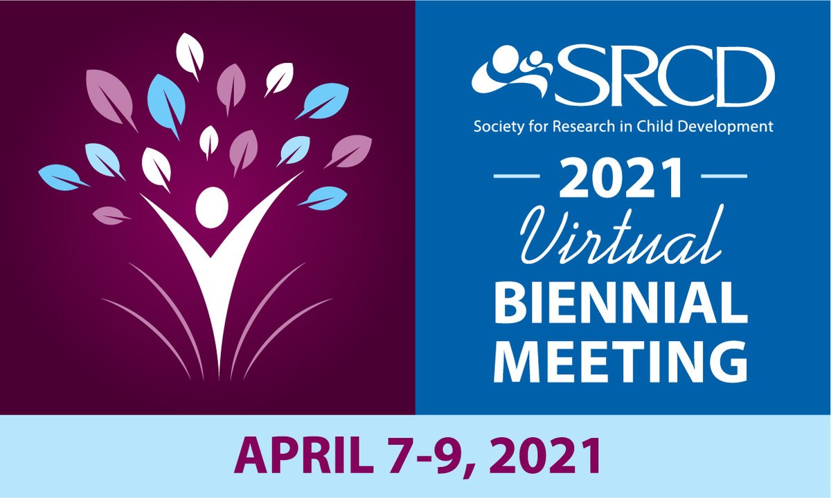 SRCDtweets's tweet image. Important updates about the SRCD Biennial Meeting: #SRCD21 is #goingvirtual and will now take place April 7-9, 2021. Read more: bit.ly/33jiRN1 #childdevelopment