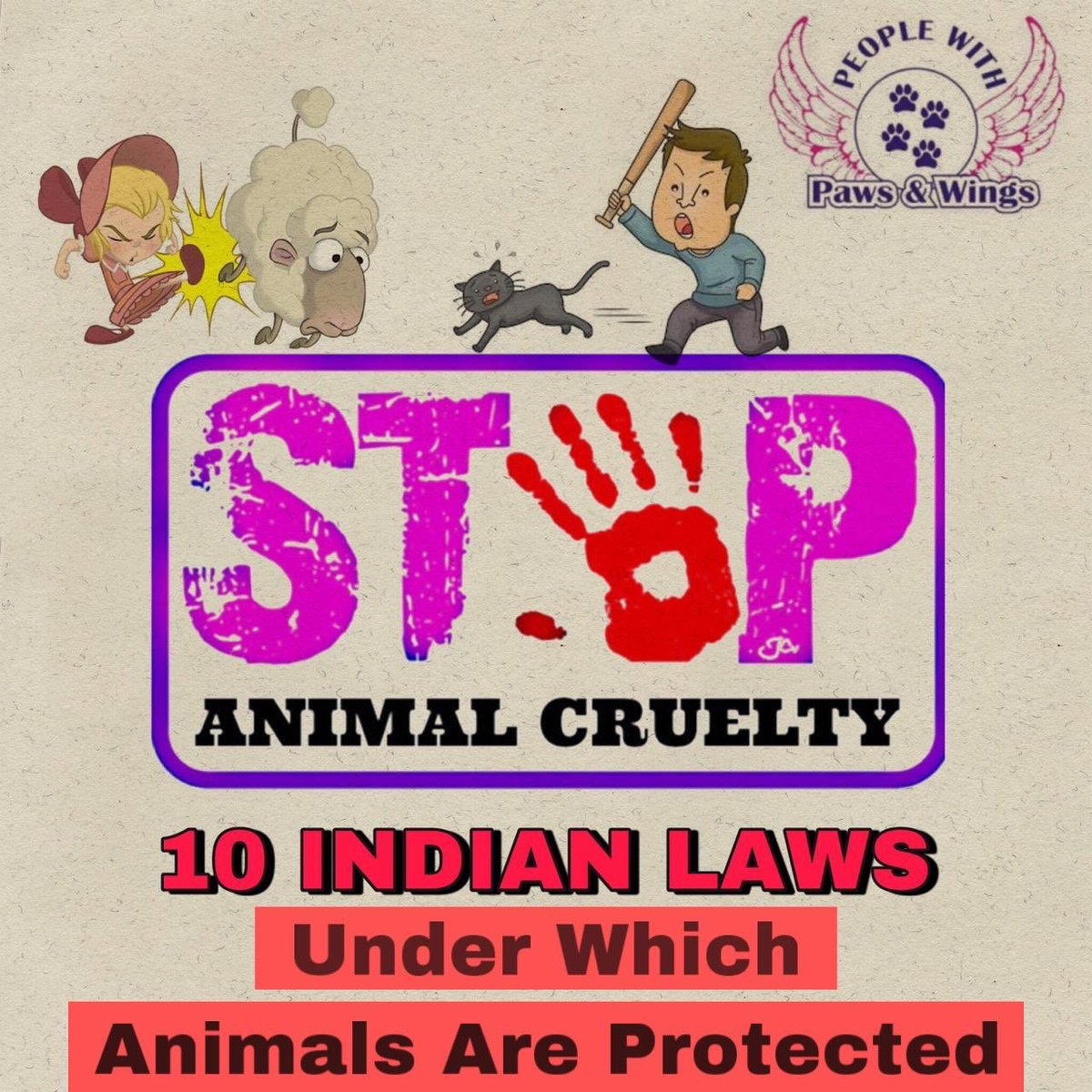 ppwct_'s tweet photo. 10 Indian Laws under which Animals are Protected
#animalslaws #AnimalRights #AnimalWelfare #AnimalCruelty #animallovers #AnimalAbuse #StopAnimalCruelty https://t.co/wGfcEGTOK6