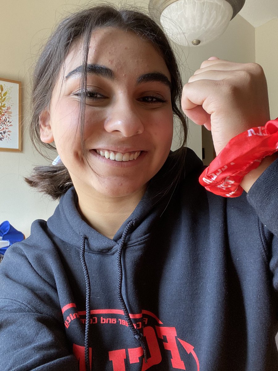 FCCLAPresident's tweet photo. got all my gear on for #firstdaywithfccla https://t.co/prhLKov3Zr