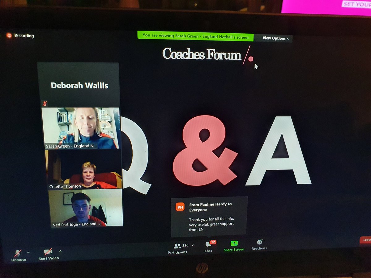 Great coaching workshop with <a href="/EnglandNetball/">England Netball</a> <a href="/SGreen_1/">Sarah Green</a> <a href="/NedPartridge/">Ned Partridge</a> and Collette. Lots of great info and tips and lots of positivity, thank you. #opportunity #riseagain