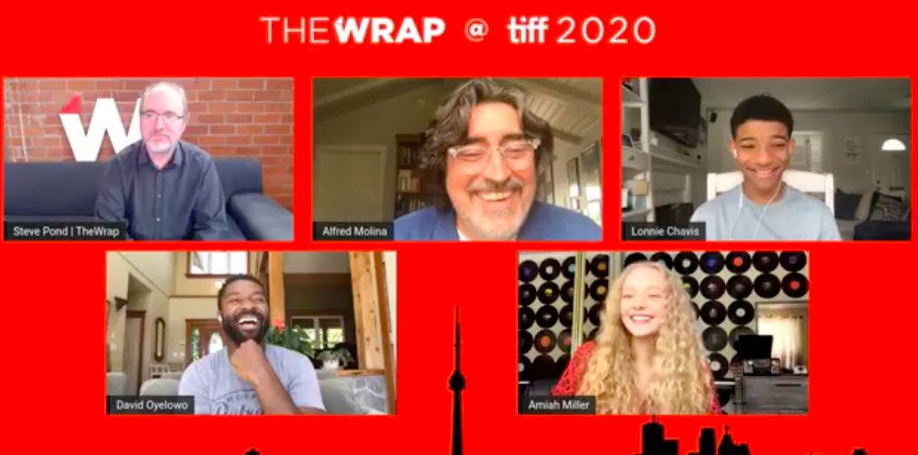 Next up in our #TIFF20 virtual interview studio...

<a href="/stevepond/">Steve Pond</a> catches up with The Water Man crew: Director/Star David Oyelowo, Stars <a href="/LonnieChavis/">Lonnie Chavis</a>, <a href="/AmiahMiller/">Amiah Miller</a> and Alfred Molina. 

Take a peek here and stay tuned for the interview!