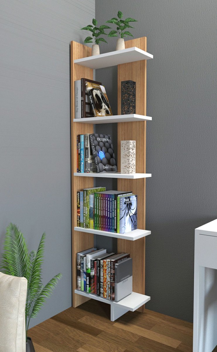 DoseModern's tweet image. We all love a good bookshelf in our living room, right? Today’s highlight is our ALIS White and Teak Bookshelf. Come get this on our website for only $167.25! #doseofmodern LINK: bit.ly/3gqFrZJ