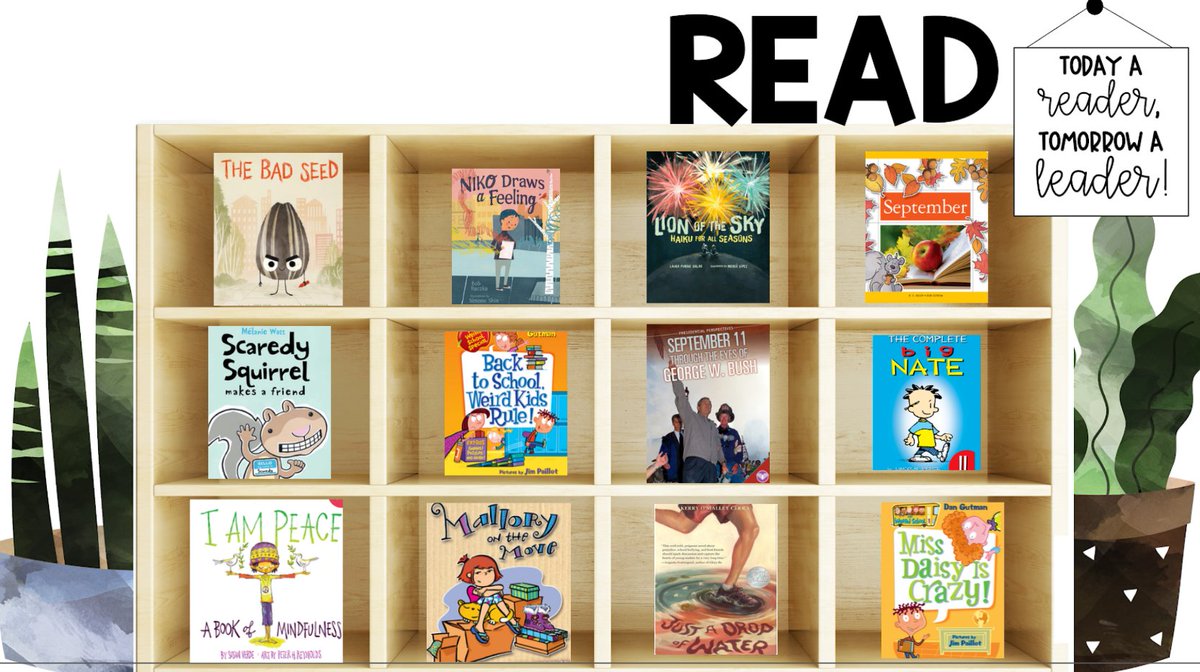 MrsJackow's tweet photo. Check out our virtual class library for September! Each book is linked to @epic4kids one of our class favorites for reading! 📚💻#22tigers #distancelearning @mrscarterlc22 @WdbgSchools @LynnCrestTigers @lynncrestpto @ZegaRobert  https://t.co/BzesifbGpd https://t.co/qDrikPpo72