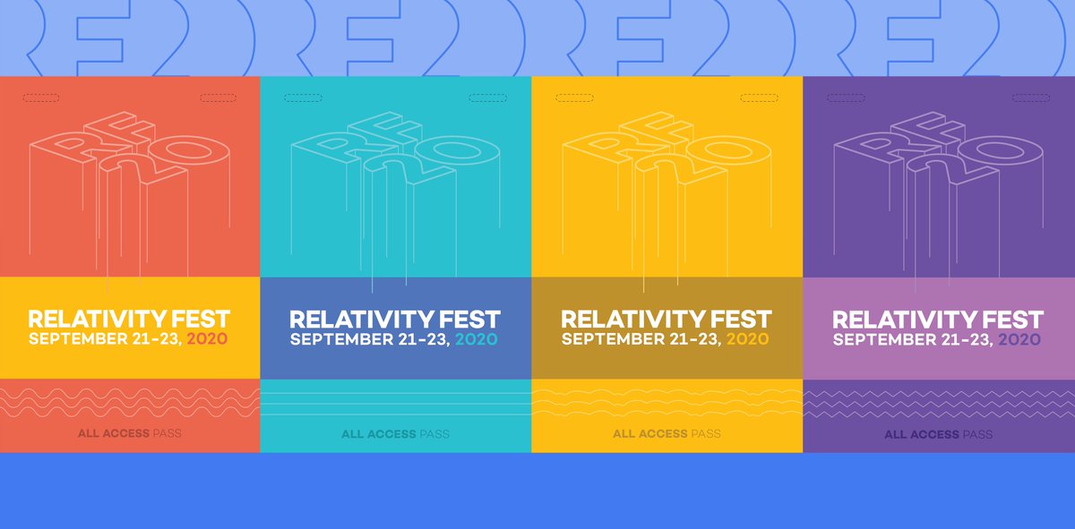 RelativityFest's tweet photo. Are you registered for #RelativityFest? Download your print-at-home conference badge and share a selfie wearing it with pride! Choose from 4 colors: https://t.co/qJFPxiAkI3 [PDF] #ediscovery #legaltech https://t.co/24a56FoWEI