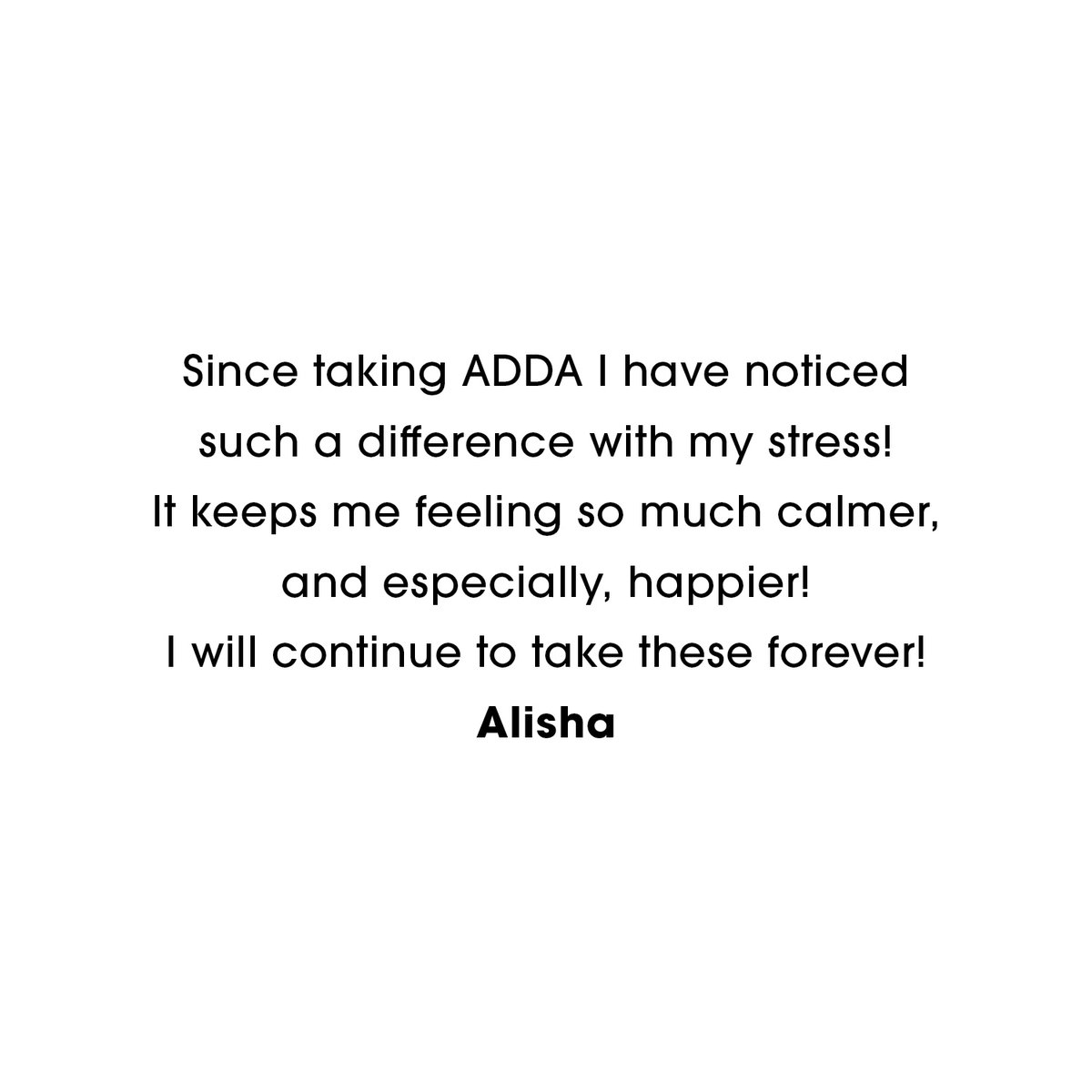 addausa's tweet photo. ADDA's Powerful Adaptogen Blend helps you reduce stress while re-energizing your body.   Our community seems to agree!  

#withadda #adaptogens #ashwaganda #vegetarian #nongmo #nutrition #herbs #wellness #superfoods #healthy #motivation #lifestyle #healthyliving https://t.co/3WIOiAkBIC