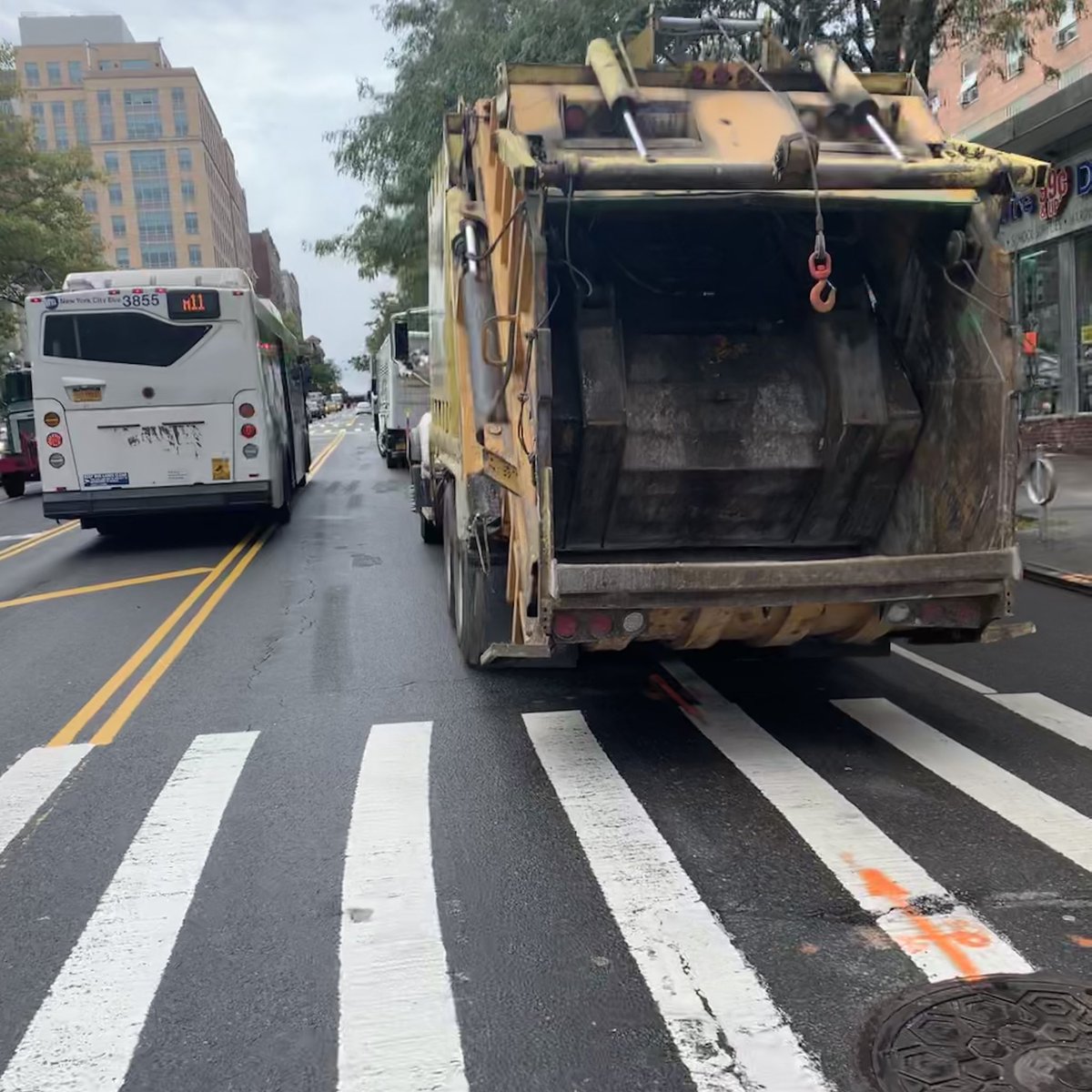 Sfoid's tweet image. New York really needs their own @steveWithaG to defend our bike lanes