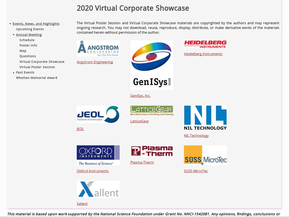 CornellCNF's tweet photo. Looking forward to our virtual poster session and virtual corporate showcase #CNFAM2020 https://t.co/vT2Vkr9FoU