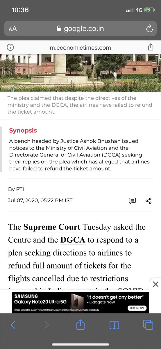 nir007nir's tweet photo. @pankajghia @EaseMyTrip @HardeepSPuri @DGCAIndia 7 July 2020 https://t.co/BSODZX2ytg