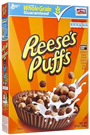 QuinBlock2's tweet photo. My favorite cereal is Reese’s Puffs because I like how it tastes like chocolate and peanut butter at the same time @JeSuisFrancai11 https://t.co/spoZF39guW