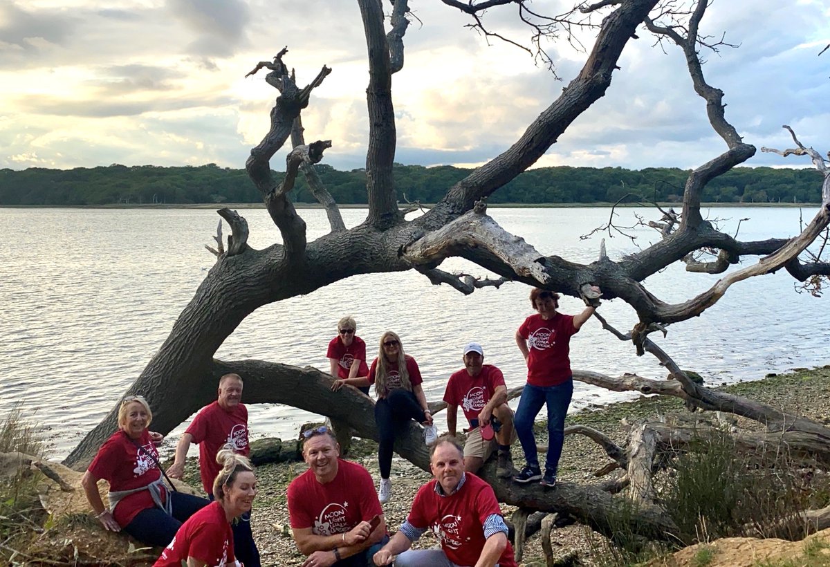 LettingsHA's tweet photo. This evening we have the @HANewHomes team out and about walking for @StWilfridsChi  Moonlight Walk Week, raising funds. Well done everyone! https://t.co/vJ8e4oaiN5