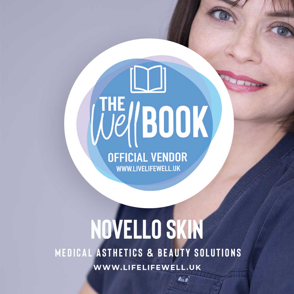 LiveLifeWellUK1's tweet photo. We are delighted to welcome Novello Skin to the Wellbook. @NovelloSkin founded by Yuliya Culley offers medical skin care and wellbeing.  Find out more at https://t.co/dAkkjOSyTe #skin #medicalskincare #experts #wellbeing #wellness #livelifewell #wellbook https://t.co/ZuyiiMnQMX