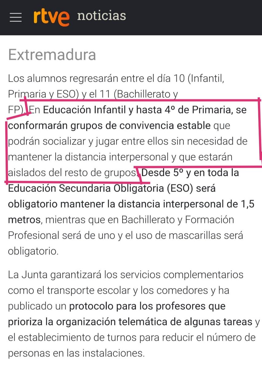 OlgaFdzC's tweet photo. @Junta_Ex @Junta_Educacion me pueden explicar esto? Porque a ver si vamos a estar asustados tontamente y ustedes tienen algún estudio específico que relate que los niños menores de 10 años son inmunes al #Covid_19. https://t.co/tIMSrlCC2D