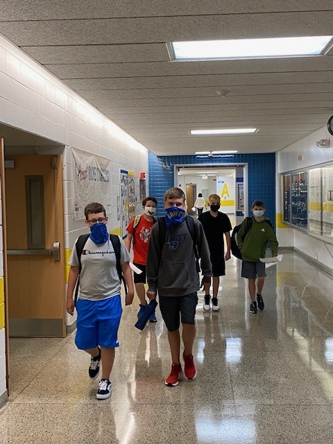 BradfordCSD's tweet image. It is official, CB with the first official lunch of the 2020-21 school year. BCS students are still going strong. I am so proud of how responsible they have been with their actions.