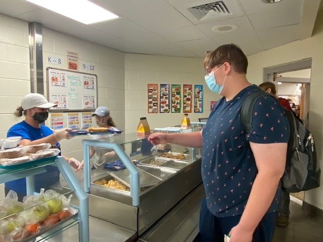 BradfordCSD's tweet image. It is official, CB with the first official lunch of the 2020-21 school year. BCS students are still going strong. I am so proud of how responsible they have been with their actions.