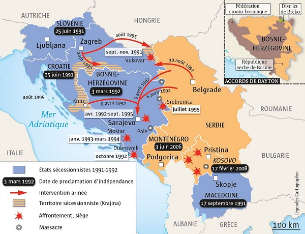 Le jour d'après, le 26 juin 1991, la Yougoslavie attaque la Slovénie mais le conflit s'arrêtera rapidement grâce aux accords de Brioni, le 7 juillet 1991.Cette Guerre des 10 Jours précèdera malheureusement les sanglantes Guerres de Yougoslavie qui auront lieu durant la décennie