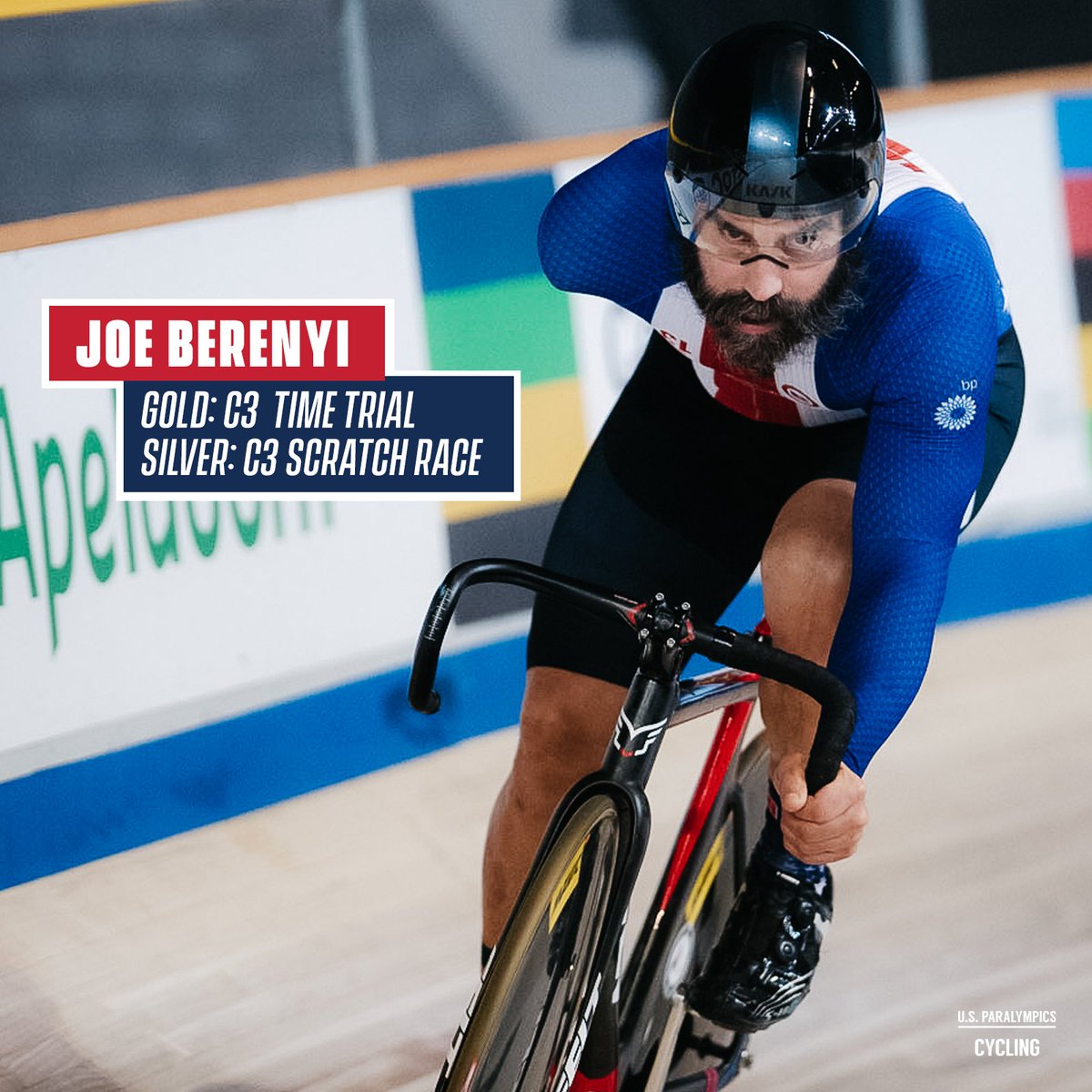 usparacycling's tweet photo. Taking things to the track today! Throwback to the 2019 UCI Para-cycling Track World Championships! ⏪📸 https://t.co/h56e1JyeUs