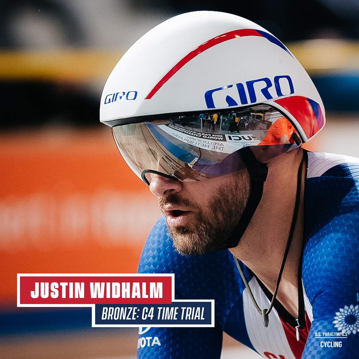 usparacycling's tweet photo. Taking things to the track today! Throwback to the 2019 UCI Para-cycling Track World Championships! ⏪📸 https://t.co/h56e1JyeUs