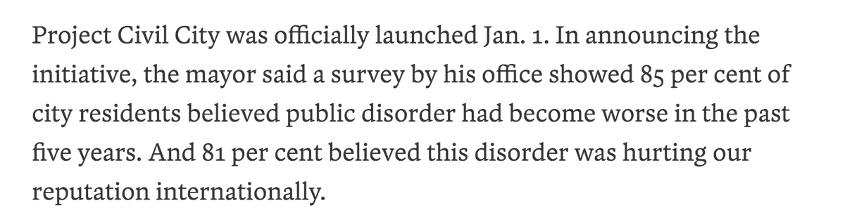 This is from a 2007 Globe and Mail article. The mayor being referred to here is Sam Sullivan. Feels like deja vu? 'Worse than ever!'