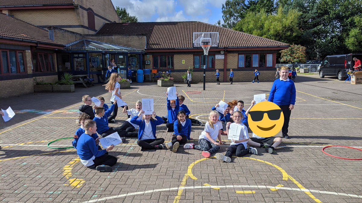 Well done to all the children from from <a href="/VictoriaPrimSch/">Victoria Primary</a> who completed a Fitness Scavenger Hunt this week.

10 clues - 10 exercises to complete and one phrase to complete the challenge.

It was not an easy task but seeing everyone putting in so much effort was great to see! Mr M