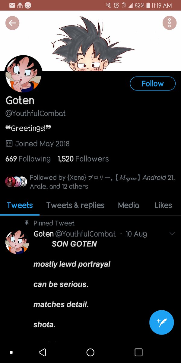 // PSA

We got another shota acc, boys. You know what to do.

My friend tells me they used to be a Supreme Kai, so the bastard lured in a ton of people and flipped to pedo shit afterwards.