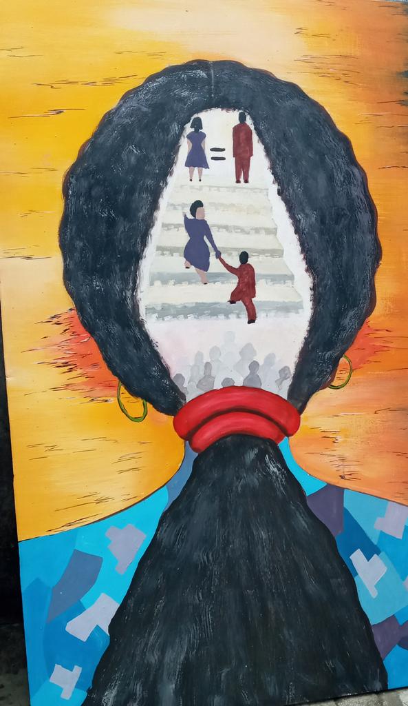 IradGbazale's tweet photo. #suisuntemoin 
#Oeuvre_Artistique, à travers la communication de leur art les artistes nous ont séduit à l'exposition sur #ECS ni de mots, ni langues juste les images.
 #DSSR #ECS  #EngenderHealth #ONG_MESSI 
 #JeVeuxSavoir #Equipop_Ong 
#AllianceDroitsEtSante #AFJCI #femomedias https://t.co/mnag8Qo2eu