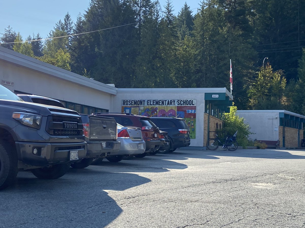 Welcome back to all our students in SD 8 - Kootenay Lake. It is nice to see all that youthful energy and full parking lots again. Have a great year! #SD8KootenayLake #RosemontElementary #Rosemont #BacktoSchool <a href="/doctorperkins1/">Christine Perkins</a>