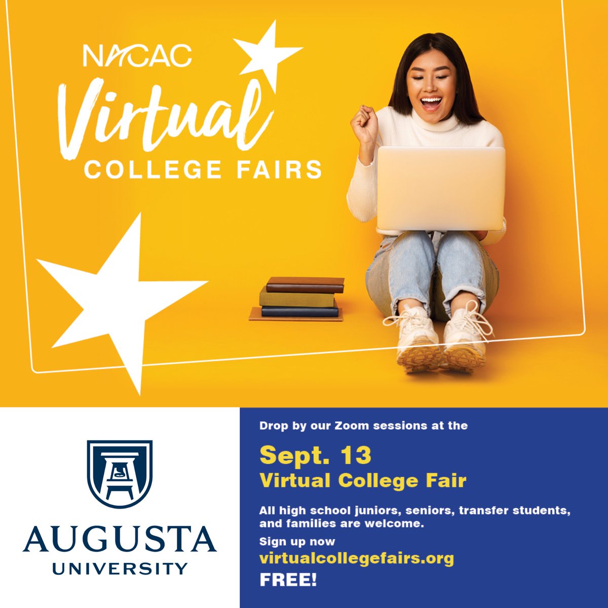 We look forward to meeting everyone this Sunday! <a href="/NACAC/">Natl Association for College Admission Counseling</a>