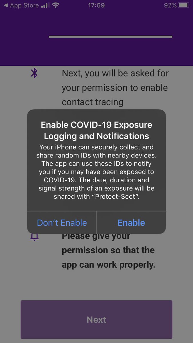 LiteYear's tweet photo. I’ve installed the NHS Scotland Test and Protect app. Easy enough. Hope it helps 🤞 https://t.co/dzdbMHUj0m