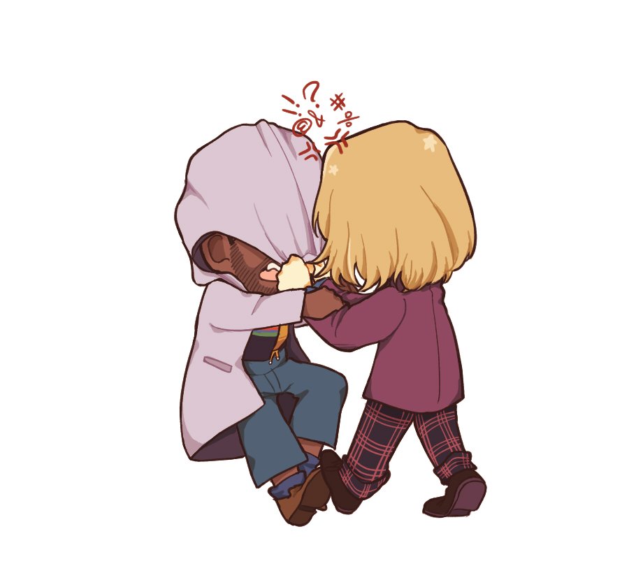 Bella61068317's tweet photo. exchange clothes!!
it must be a chaotic scene
#DoctorWho #doctorwhofanart https://t.co/TymXa3dl6m