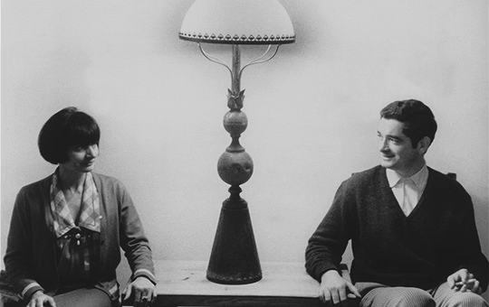 LostInFilm's tweet photo. Agnès Varda and Jacques Demy. https://t.co/7IQ08fz3gN