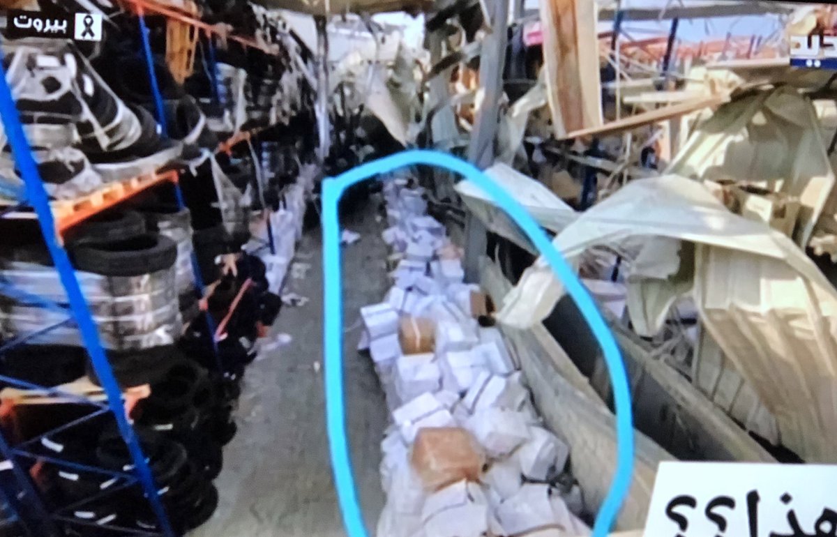 Hazardous materials were scattered haphazardly throughout the port ahead of the latest fire, including a container full of matches, as well as other acids stored near tires, according to  @ALJADEEDNEWS